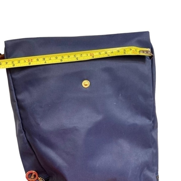Longchamp navy blue le pliage backpack main image 5